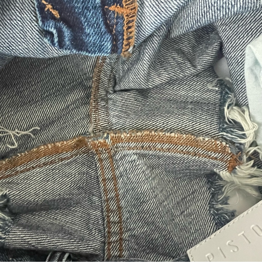 Pistola Jean Shorts Frayed‎ Hem Intentional Distressing size 29 - Picture 9 of 9